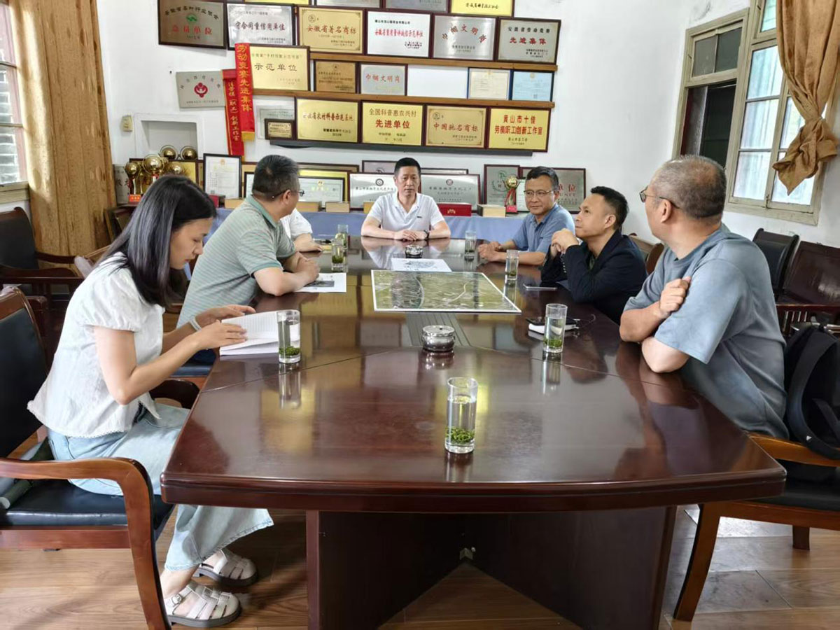 江蘇外聯(lián)采考察團到實驗茶場考察，共商茶產業(yè)合作新藍圖